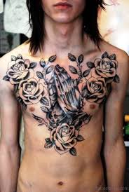 Available in red and black; 80 Splendid All Black Tattoos On Chest