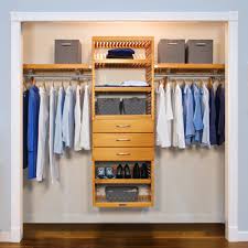 Designed with versatility in mind, john louis has created a line of products that. John Louis Home Solid Wood Deluxe 16 Inch Closet System With 3 Drawers Honey Maple Wayfair