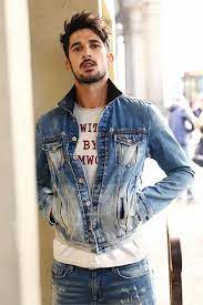 L C S Leather Collar Denim Jacket Men S Fashion Fashion Jacket Denim Fashion Mens Outfits Mens Fashion Casual