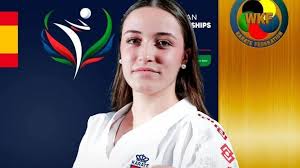 La karateka ovetense Eva Otero, campeona de Europa sub-21