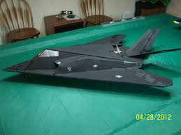 Stealth F 117 A Black Foamboard Creation Pusher Prop Driven I Have Never Gotten This One Off The Ground B Radio Control Planes Board Game Design Foam Board