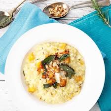 Creamy Thermomix Pumpkin Risotto With Crispy Sage Pumpkin Risotto Thermomix Recipes Recipes