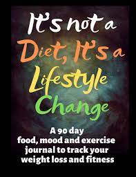 Read full profile we've all been there at one point in our life. It S Not A Diet It S A Lifestyle Change A 90 Day Food Mood And Exercise Journal To Track Your Weight Loss And Fitness Journals Brightview Amazon De Bucher
