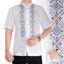 Pola dibawah ini saya buat dengan ukuran. Sb Collection Atasan Romdy Baju Koko Bordir Muslim Jasko Lengan Pendek Kemeja Batik Pria M L Xl Putih Lazada Indonesia