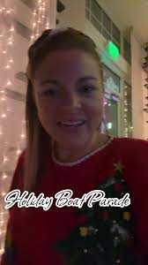 Boat Parade! #florida #christmas #tropical #boat #family #fyp #parents  #sephoraalışverişim