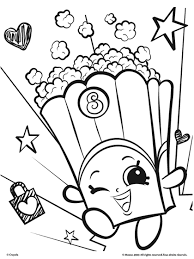 Hundreds of free spring coloring pages that will keep children busy for hours. Shopkins Poppy Corn Coloring Page Crayola Com