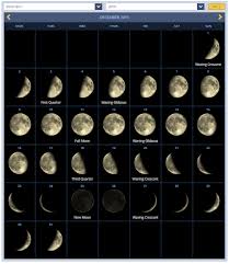 Printable December 2019 Moon Calendar Lunar Calendar Moon Phase Calendar Moon Calendar