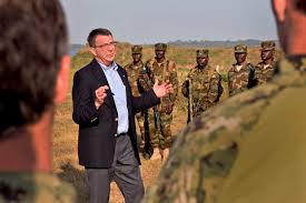 Latest news & videos, daily press review. U S Deputy Defense Secretary Ash Carter Meets With U S And Ugandan Troops On Kisenyi Peacekeeping Base