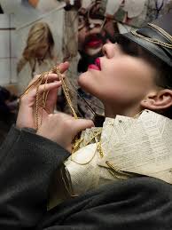 Fashion Designer: Sofie Insam Model: Elisabeth Webb Make-Up: Ambre Girault  Hair Stylist: Aminata Leye Stylists: