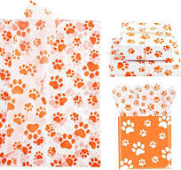 Amazon.com: 30 Tissue Paper Sheets, 14x20 inch Dog Paw ...