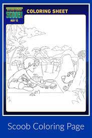 Free Printable Scooby Doo Picnic Coloring Page Scoob Scoobydoo Scoobmovie Shaggy Coloring Pages Printable Coloring Pages Free Printable Coloring Pages