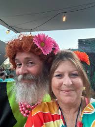 Clermont Helens & Stanley at the Christmas parade
