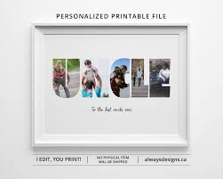 Best Gift For Uncle On His Birthday Uncle Photo Collage Personalized Picture Collage Uncle Gift Birthday Gift For Him Unique Gifts For Men Christmas Gift Printable File Unique Gifts For Sister Photo Collage Birthday Gift For Him