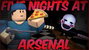 New Arsenal Fnaf Event Roblox How To Easy Version Youtube