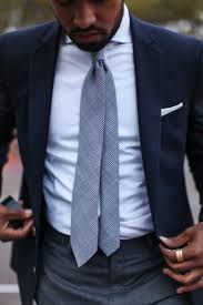 Black Blazer Grey Pants Blue Shirt Nice Combination Of A Dark Blue Blazer On A Light Blue Shirt With Grey Pants And Tie Mens Outfits Well Dressed Men Mens Fashion