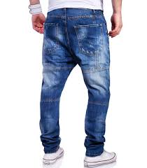 Adoptez la tendance pantalon sarouel homme. Jean Coupe Sarouel 6790 Bleu Chez Monsieurmode