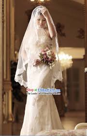 Traditional Chinese Cheongsam Style Wedding Bridal Veil Dress For Bride Veil Dress Wedding Bridal Veils Bridal