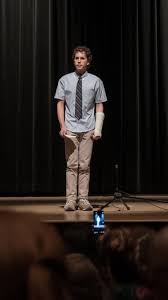 It was written by val emmich, steven levenson, benj pasek, and justin paul. Dear Evan Hansen Trailer Ben Platt On Going Back To High School One Last Time Vanity Fair