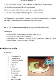 Csokolades Muffin Csodak Pdf Ingyenes Letoltes