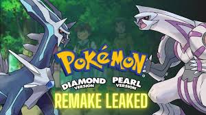 Welcome to the next generation of pokémon! Pokemon Diamond Pearl Remake Details Leaked With Release Date
