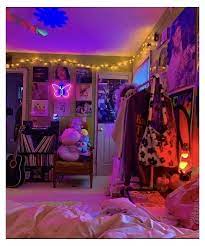 Kar Na Aesthetic Room Decor Cozy Aestheticroomdecorcozy In 2021 Neon Room Dreamy Room Room Ideas Bedroom