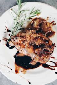 If you have pork chops leftover after cooking them in the instant pot, you can easily add them to the freezer for later. Instant Pot Pork Chops With Apple Balsamic Topping Paleo Whole30 The Real Simple Good Life