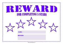 Reward Chart Template Templates At Allbusinesstemplates