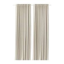 Vilborg Beige Curtains 1 Pair 145x250 Cm Ikea Room Darkening Curtains Beige Curtains Thick Curtains