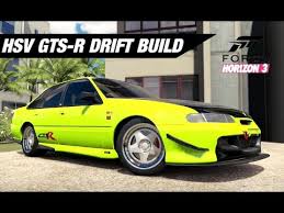 This 2017 hsv gtsr w1 is build number 099 of 300 produced and is finished in heron white exterior paint with jet black leather interior. 1996 Hsv Gts R Drift Build Forza Horizon 3 Youtube