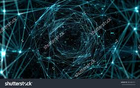 Abstract Space Background Geometry Surfaces Lines And Points Abstract Tunnel Grid Can Be Used As Digital Dynamic Space Backgrounds Abstract Grid Wallpaper