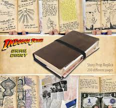 (⚠️ see our english undertitled trailer. Indiana Jones Grail Diary Story Prop Replica 230 Highly Detailed Pages Replica Prop Story Props Indiana Jones