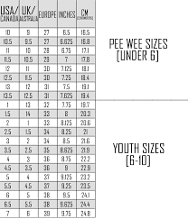 34 organized boot conversion size chart