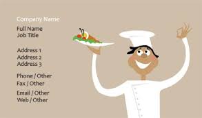 If you have shoddy business cards, they'll expect the same with the catering. Business Card Templates Catering