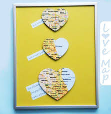 14 Easy And Inexpensive Wedding Gift Ideas Map Art Diy Creative Diy Gifts Diy Wedding Gifts