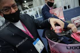 Inventor Dan Cass D3 Products Demonstrates Editorial Stock Photo