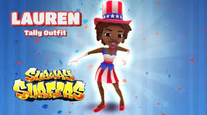 Subway Surfers Washington DC - Lauren Tally Outfit Gameplay - YouTube