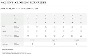 Berghaus Size Guide