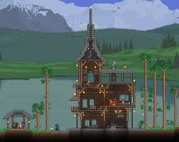 I've always admired the creativity of most terraria players, so this is a. 100 Awesome Terraria House Ideas Terraria Base Designs Cute766