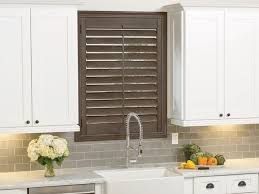 kitchen window treatments; blinds