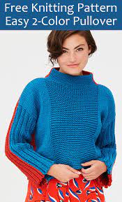 Check out our range of fab and free sweater knitting patterns to keep you warm and cozy! Easy Sweater Knitting Patterns In The Loop Knitting