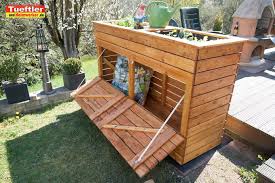 Hochbeet Mit Kombinierter Mullbox Selber Bauen Diy Projekttueftler U Modern Design In 2020 Diy Planters Indoor Fence Design Diy Fence