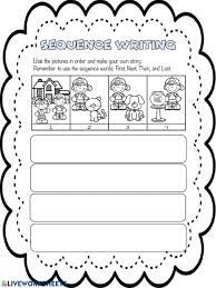 writing online pdf worksheet for grade 1