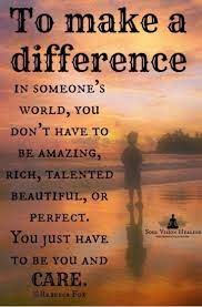 Making A Difference In The World Quotes Quotesgram