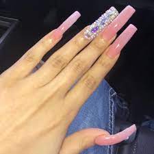 Did you scroll all this way to get facts about square acrylic nails? X Long Square Nails Bling Long Square Nails Square Nails Long Acrylic Nails