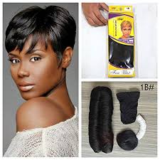 To add some volume as you can see, there are so many beautiful short hairstyles for black women, so you may not worry about cutting your hair. Hair Extension 27 Pieces Bump Weave Hair With Closure Short 1b Black Color Hair Peerless Virgin Peruvian Human Hair Buy Online In Dominica At Dominica Desertcart Com Productid 124668686