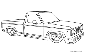 Trucks coloring pages are a great opportunity for children to get to know more about the variety of this heavy equipment, which is used to transport various heavy loads. Free Printable Truck Coloring Pages For Kids