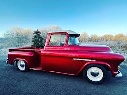 Image result for Radiant Red 1955 Truck