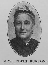 Burton, Edith (nee Alcock) (1832-1910)