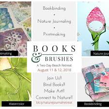 Join Me And Printmaker Book Binding Teacher Kiala Givehand This August For A Two Day Creative Immersion Retreat At Nature Journal Handmade Books Art Retreats
