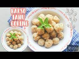 Bakso Tahu Goreng Jajanan Anak Sekolah Terbaru 2019 Youtube Bakso Tahu Menggoreng
